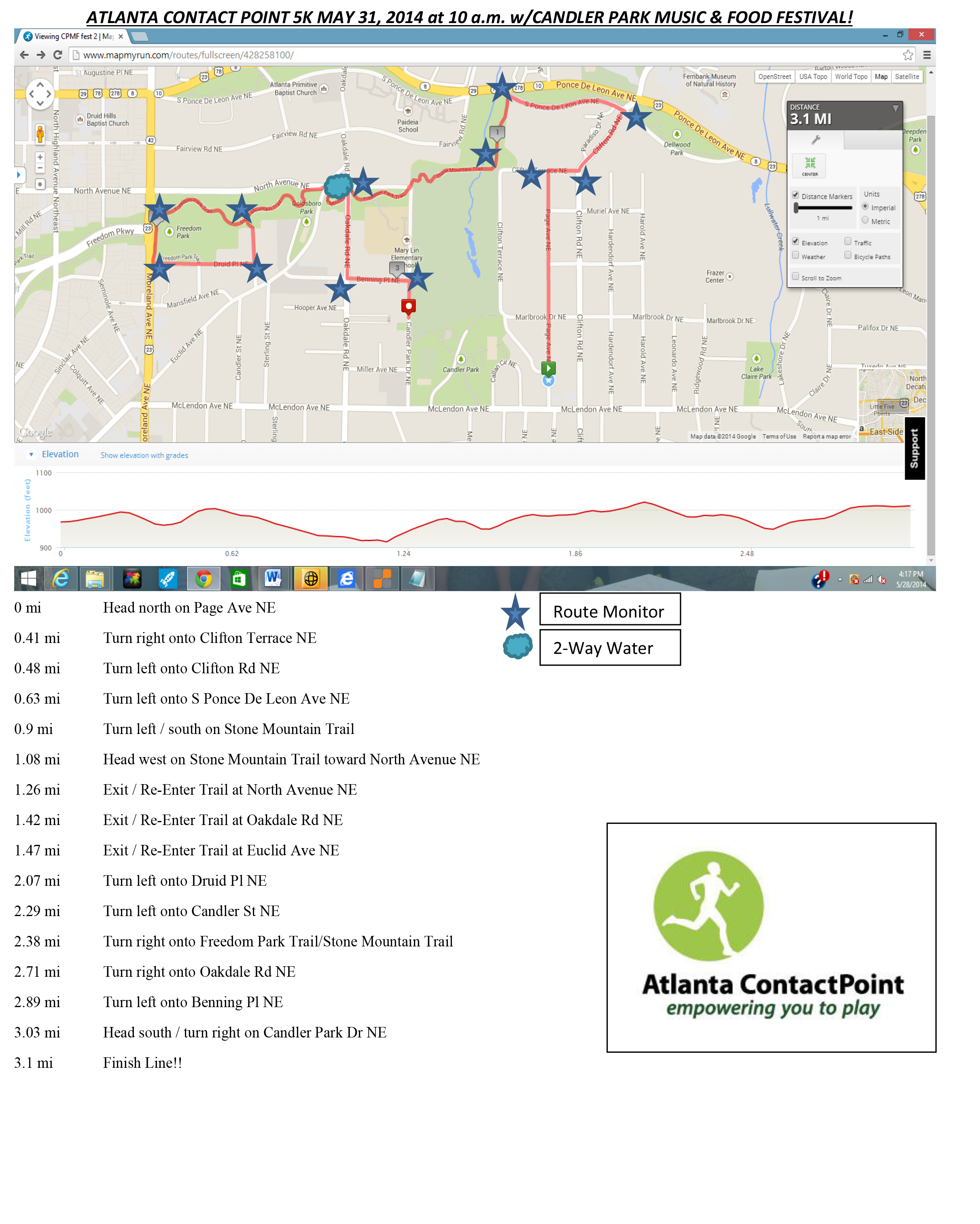 5K’s Atlanta Contact Point